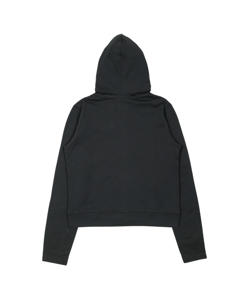 TCM easy pocket hooded zip-up (charcoal)