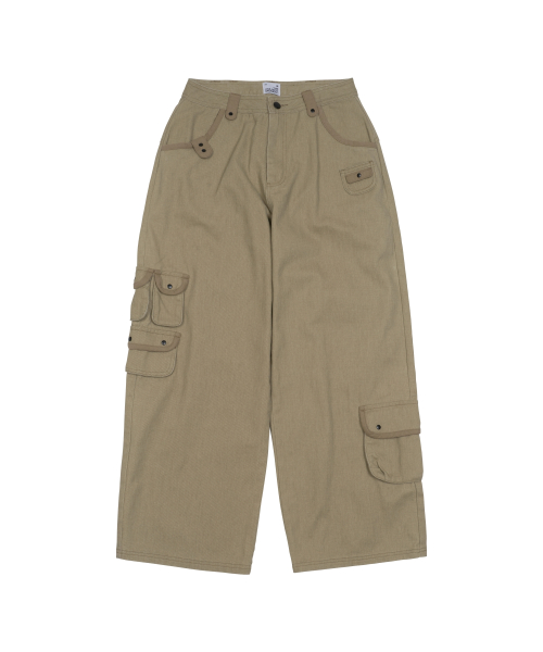 TCM multi cargo pants (beige)