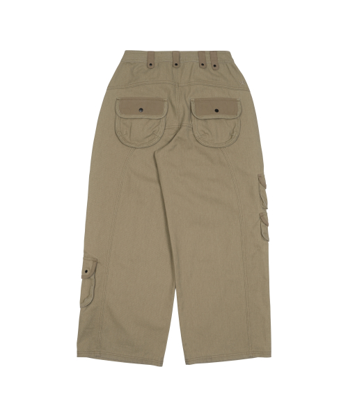 TCM multi cargo pants (beige)