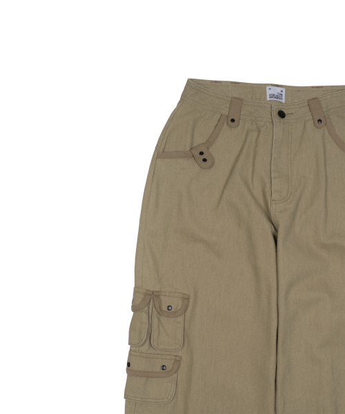 TCM multi cargo pants (beige)