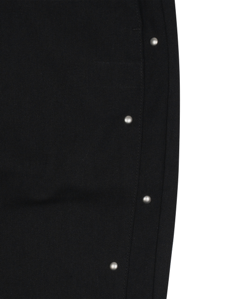 TCM flare snap pants (black)