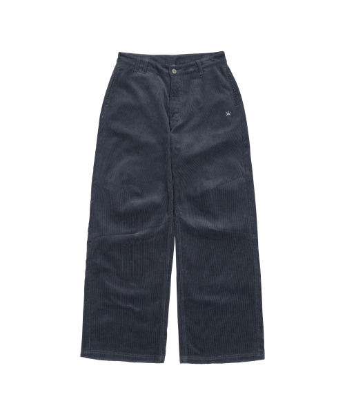 TCM mini logo corduroy pants (navy)