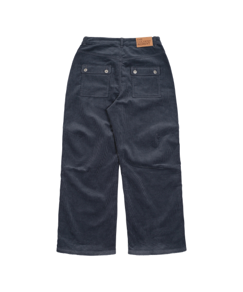 TCM mini logo corduroy pants (navy)