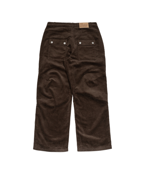TCM mini logo corduroy pants (brown)