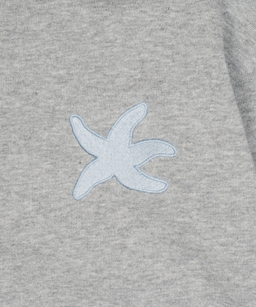 TCM line hooded zip-up (sky blue)