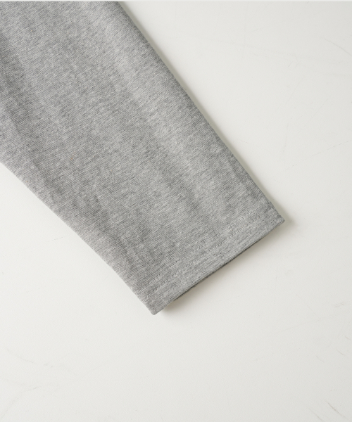 Boy Crop Long Sleeve Gray KJLT2672