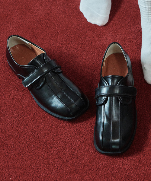 Square Strap Loafers (att1009)