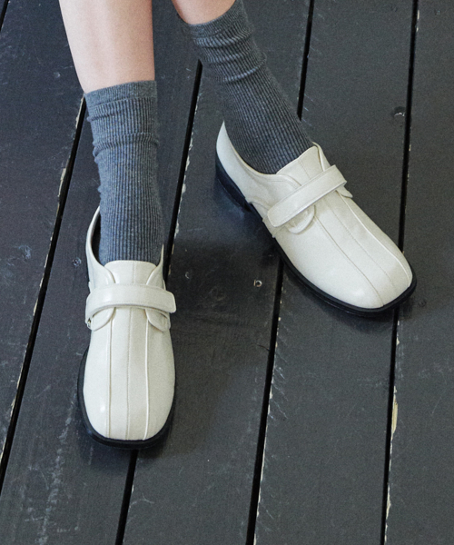 Square Strap Loafers (att1009)