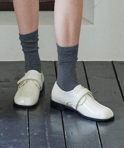 Square Strap Loafers (att1009)
