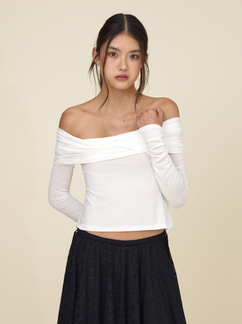 LITTLE WAVES LONG SLEEVE (WHITE)