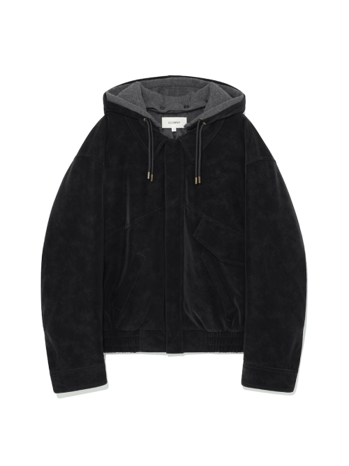 URBAN SUEDE JUMPER (BLACK)