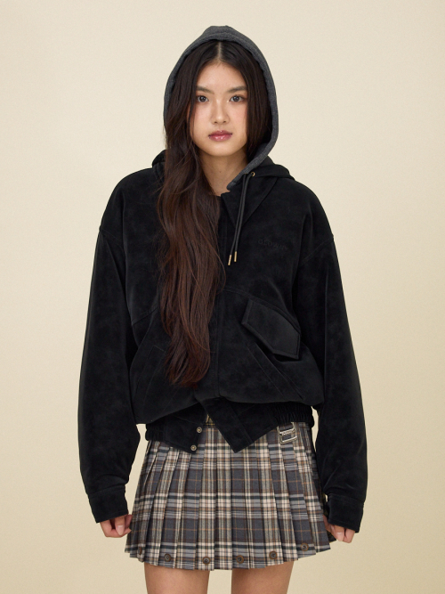 URBAN SUEDE JUMPER (BLACK)