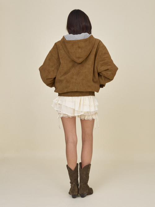 URBAN SUEDE JUMPER (BROWN)