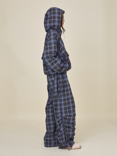 CHECKMATE TRACK PANTS (BLUE)