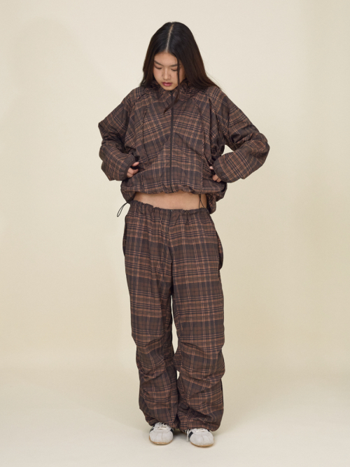 CHECKMATE WINDBREAKER (BROWN)