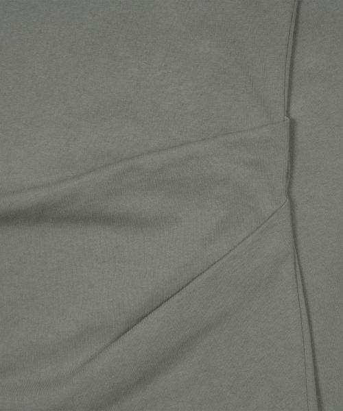 TCM hooded raglan long sleeve (grey)