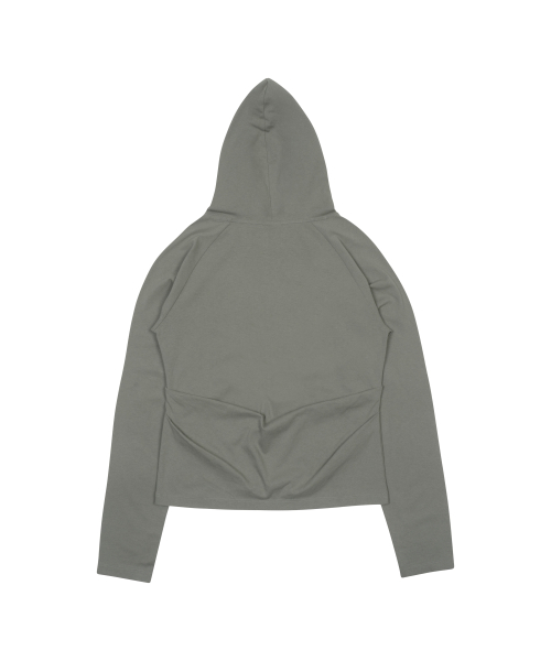 TCM hooded raglan long sleeve (grey)