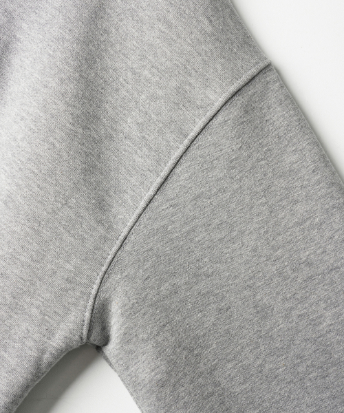 Daycut Crop Sweatshirts Gray KJMT2648