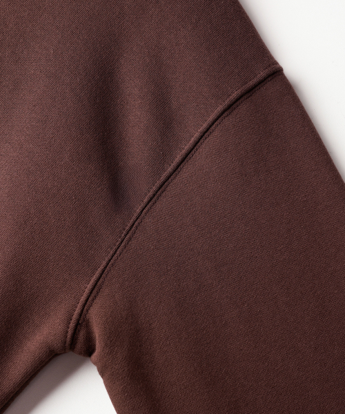 Daycut Crop Sweatshirts Brickred KJMT2648