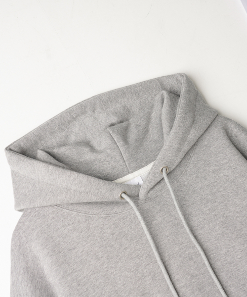 Plain Essential Hoodie Gray KJHD2674