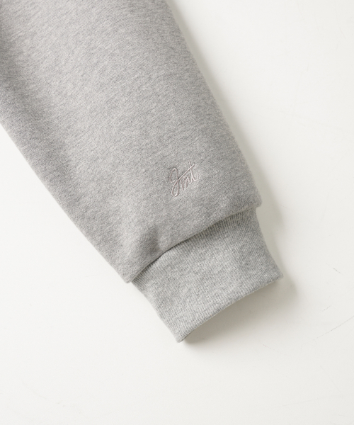 Plain Essential Hoodie Gray KJHD2674