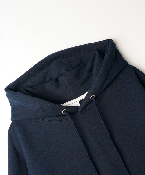 Plain Essential Hoodie Navy KJHD2674