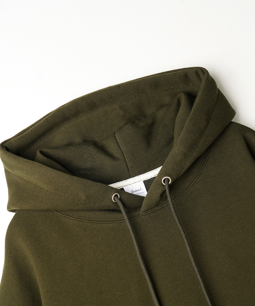 Plain Essential Hoodie Darkkhaki KJHD2674
