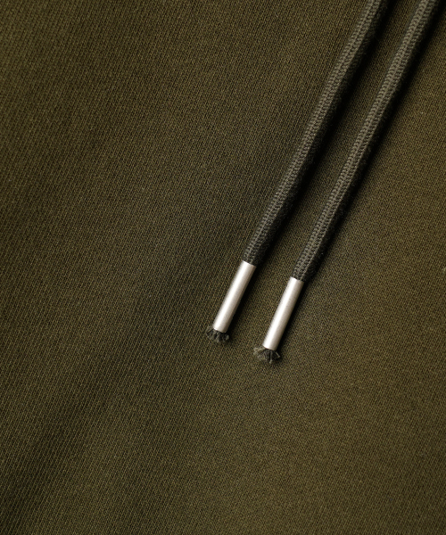 Plain Essential Hoodie Darkkhaki KJHD2674