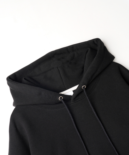 Plain Essential Hoodie Black KJHD2674