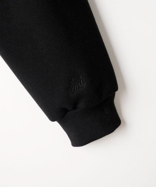 Plain Essential Hoodie Black KJHD2674