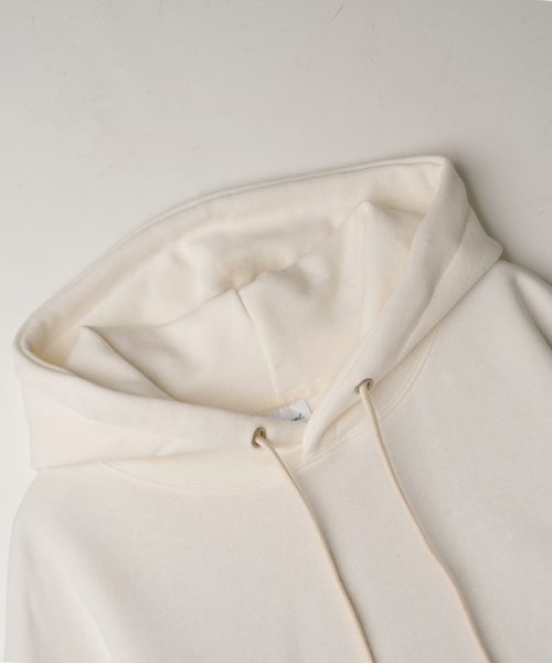Plain Essential Hoodie Cream KJHD2674