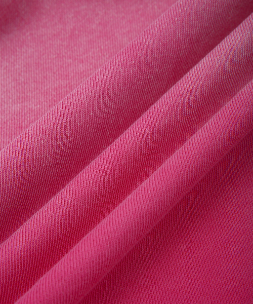 OVER GRAPHIC VINTAGE ZIP HOODIE [PINK]