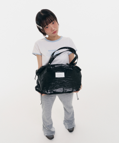 JOYFLOW Shirred Wide Shopper Bag_35112SH