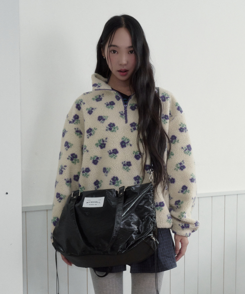 JOYFLOW Shirred Wide Shopper Bag_35112SH