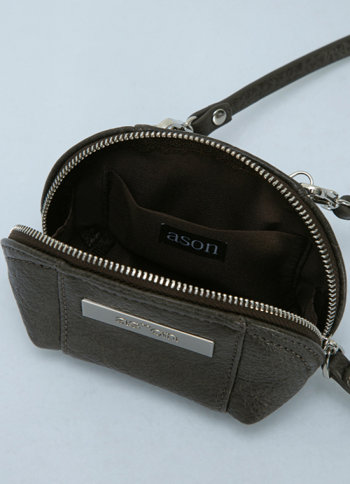 COY POUCH BAG / BROWN
