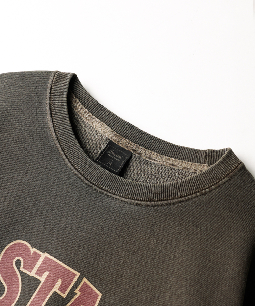 Restage Pigment Sweatshirts Khaki KHMT2656