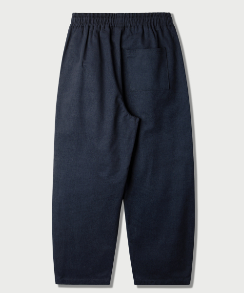 Cotton Peach Wide Pants Navy MMLP2673