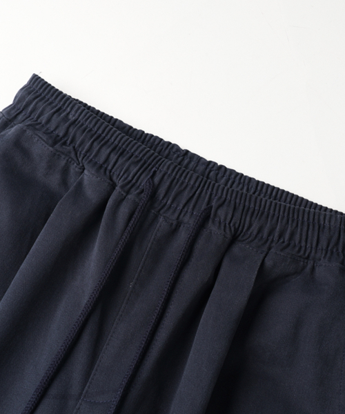 Cotton Peach Wide Pants Navy MMLP2673