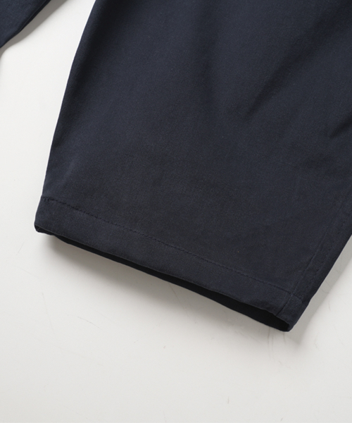 Cotton Peach Wide Pants Navy MMLP2673