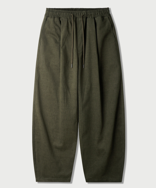 Cotton Peach Wide Pants Deepkhaki MMLP2673