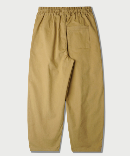 Cotton Peach Wide Pants Beige MMLP2673