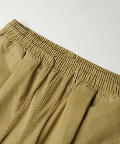 Cotton Peach Wide Pants Beige MMLP2673
