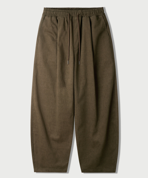 Cotton Peach Wide Pants Brown MMLP2673