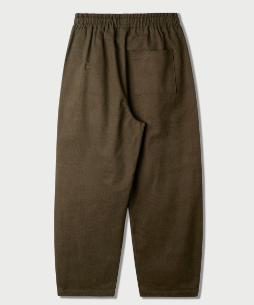 Cotton Peach Wide Pants Brown MMLP2673