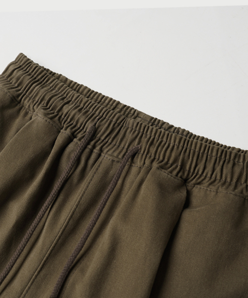 Cotton Peach Wide Pants Brown MMLP2673