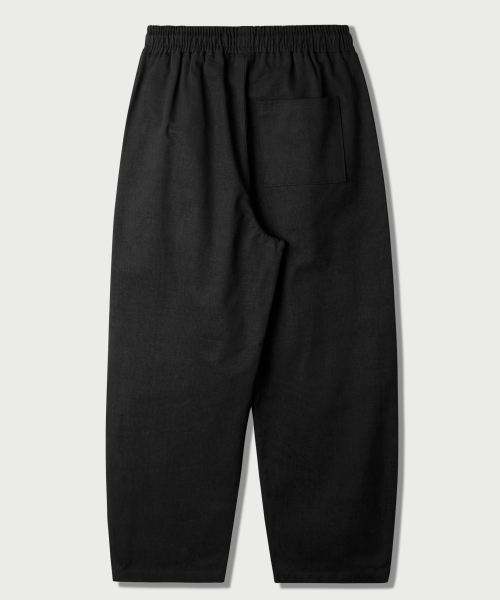 Cotton Peach Wide Pants Black MMLP2673