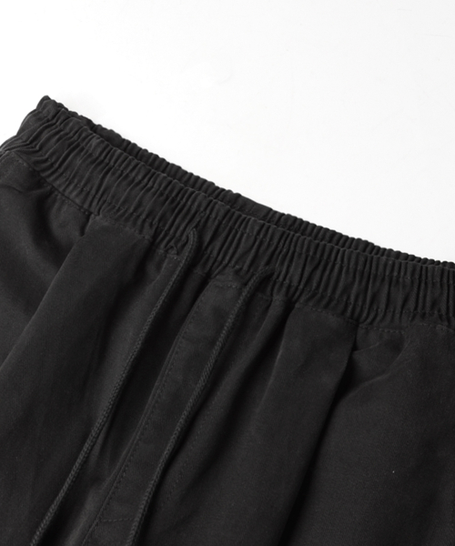 Cotton Peach Wide Pants Black MMLP2673