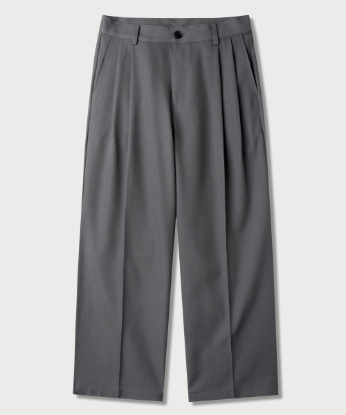 Four Season Wide Slacks Gray MMLP2651