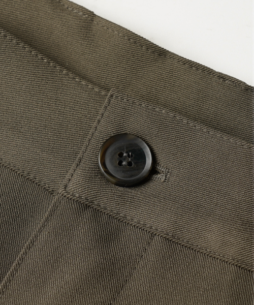 Four Season Wide Slacks Darkbeige MMLP2651