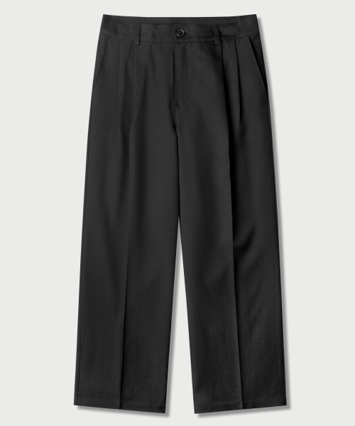 Four Season Wide Slacks Black MMLP2651